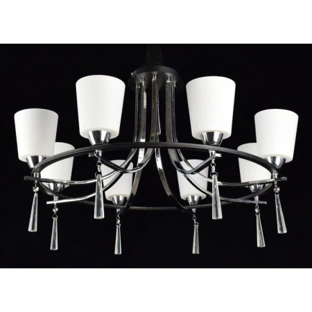 ВР-J0067/8 CR+BK (2) светильник потолочный [01082130]