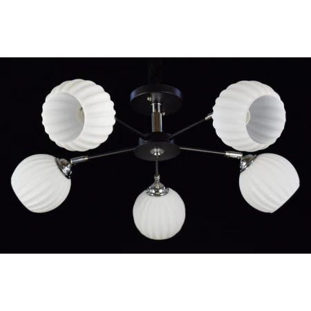 ВА-A524/5 CR+BK+WT (4) светильник потолочный [01081969]