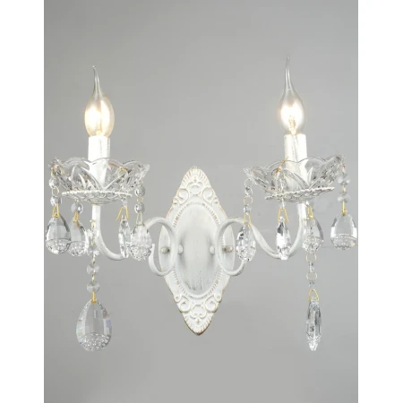 P6797/2W WG  (10) - Бра Барокко (Свеча на ветру)
