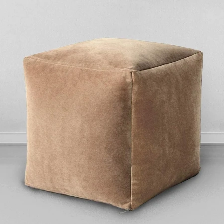 Пуфик-кубик Шоколад, мебельная ткань