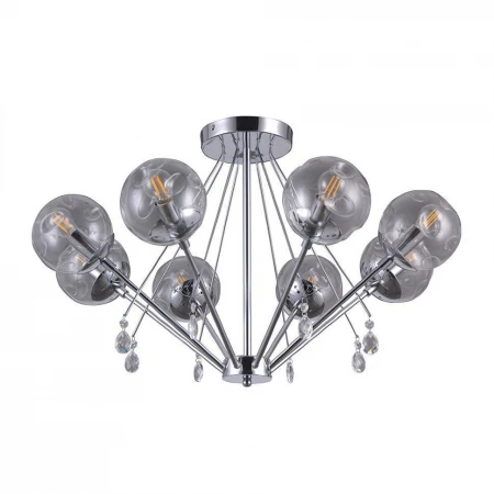 Люстра 4029/8P-CR-CL ЮНАС