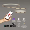 Светодиодная люстра с управлением по Wi-Fi Eurosvet 90275/3 медный Светодиодная люстра с управлением по Wi-Fi Eurosvet 90275/3 медный