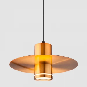 Бронзовый подвесной светильник Eurosvet 50155/1 LED бронза