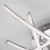 Потолочный LED светильник с хрустальной крошкой Eurosvet 90107/6 хром Потолочный LED светильник с хрустальной крошкой Eurosvet 90107/6 хром