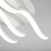 Потолочный волнообразный LED светильник Eurosvet 90090/3 белый Потолочный волнообразный LED светильник Eurosvet 90090/3 белый