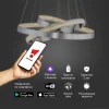 Светодиодная люстра с управлением по Wi-Fi Eurosvet 90276/3 хром Светодиодная люстра с управлением по Wi-Fi Eurosvet 90276/3 хром