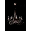 Люстра подвесная в классическом стиле Eurosvet 22404/8 черный с золотом Люстра подвесная в классическом стиле Eurosvet 22404/8 черный с золотом