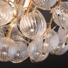 Потолочная люстра со стеклянными рельефными шарами Bogate's 295/10
