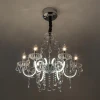 Светодиодная люстра с хрусталем и пультом Bogate's 411/6 Strotskis Светодиодная люстра с хрусталем и пультом Bogate's 411/6 Strotskis