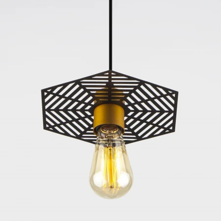 Подвесной светильник Eurosvet 50167/1 бронза/черный