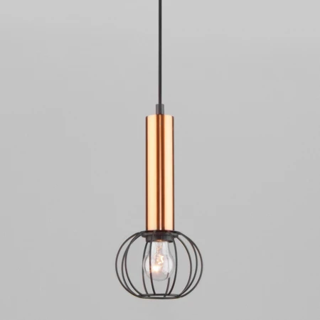 Подвесной светильник Eurosvet 50178/1 черный/бронза