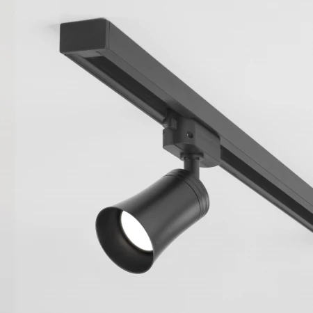 Трековый светильник для однофазного шинопровода Vetro GU10 черный (1&nbsp;шт.) Elektrostandard MRL 1001