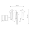 Потолочная люстра Nowodvorski Stalactite 8356 Потолочная люстра Nowodvorski Stalactite 8356