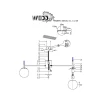 Потолочная люстра Wedo Light Монкиеро 66405.01.13.08