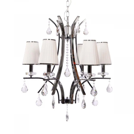 Подвесная люстра Lumina Deco Glamour LDP 66247-6 WT+CHR