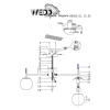 Потолочная люстра Wedo Light Monkiero 66405.01.13.05