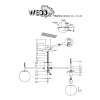 Потолочная люстра Wedo Light Monkiero 66405.01.13.03 Потолочная люстра Wedo Light Monkiero 66405.01.13.03