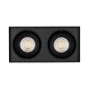 Потолочный светодиодный светильник Arlight SP-Cubus-S100x200BK-2x11W Warm White 40deg 023085(1)