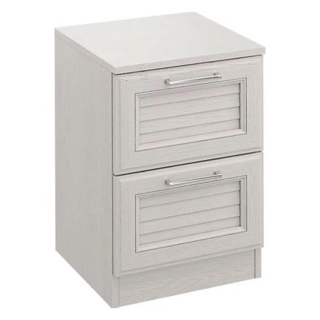 Тумба с 2-мя ящиками Лоретт (дуб белый)