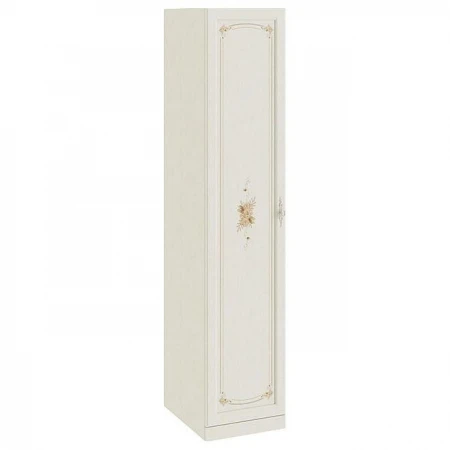 Шкаф 1 дверный штрихлак с бежевым рисунком 