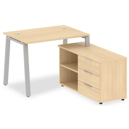 Стол письменный Metal System БА.РС-СТС-2.1 (R)