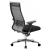 Кресло офисное Комплект 19/2D, светло-серый, черный, ткань