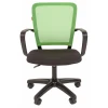 Кресло офисное 698 LT, зеленый, черный, сетка, текстиль