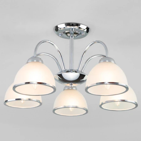 Люстра Eurosvet 30174/5 хром Shanon