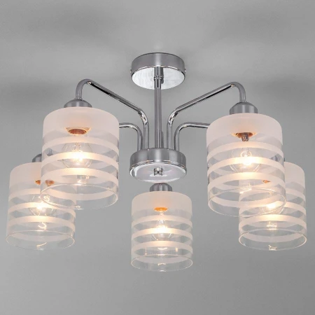 Люстра Eurosvet 30176/5 хром Essence