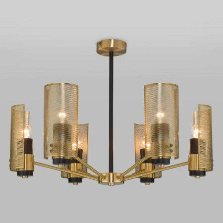 Люстра Eurosvet 70139/6 латунь Grino