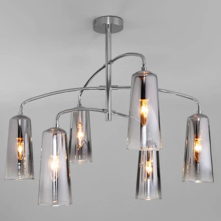 Люстра Eurosvet 70137/6 хром Omber