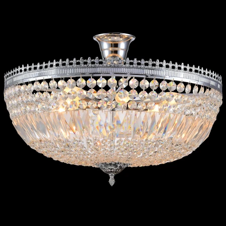 Хрустальная люстра Natali Kovaltseva ROCOCO 81406/8C CHROME ROCOCO