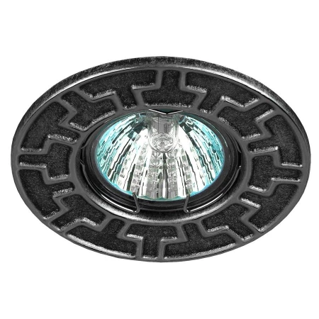 Точечный светильник ЭРА ST5 CH/BK Б0036485