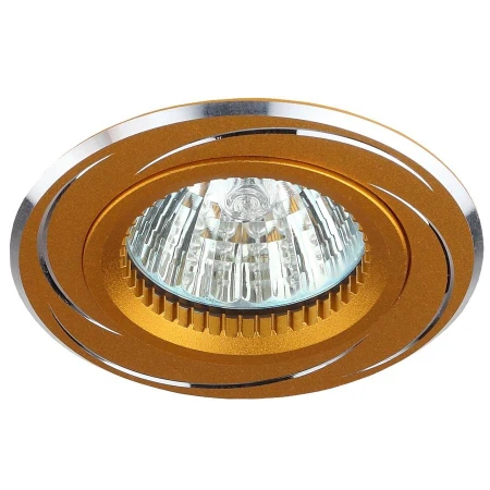 Точечный светильник ЭРА KL34 AL/GD C0043821