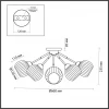 Потолочная люстра Lumion Danika 4593/5C