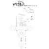Потолочная люстра Wedo Light Krodo 66665.01.05.03