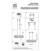 Подвесная люстра Lightstar Firenze 725263 Подвесная люстра Lightstar Firenze 725263