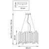 Подвесная люстра Lightstar Savona 816107