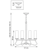 Подвесная люстра Lightstar Flume 723065