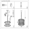 Подвесная люстра ST Luce Fabio SL1170.103.06