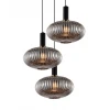 Подвесная люстра Lumina Deco Floril LDP 1216-3 GY+BK