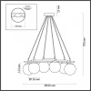 Подвесная люстра Lumion Randi 5212/6