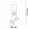 Подвесная люстра Vitaluce V4931-0/3S