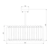 Потолочная люстра Bogates Castellie 362/5