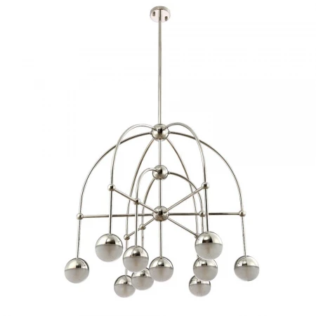 Подвесная люстра Crystal Lux Truena SP-PL6+3+1 Nickel