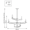 Подвесная люстра Lightstar Ragno 733263