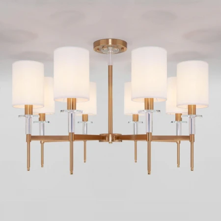 Подвесная люстра Eurosvet Brielle 60132/8 латунь