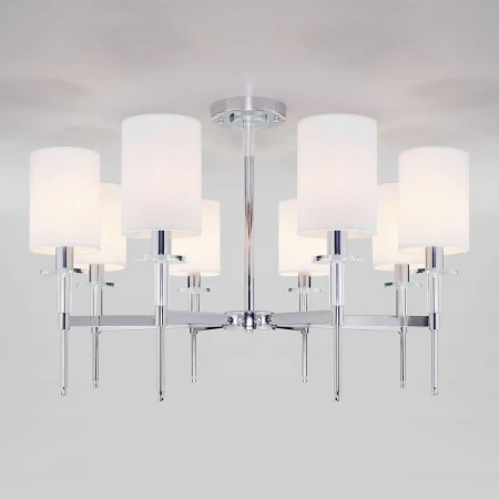 Подвесная люстра Eurosvet Brielle 60132/8 хром