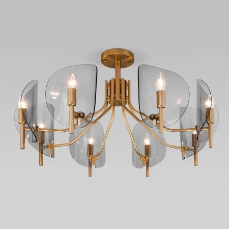 Потолочная люстра Eurosvet Rocco 60135/8 латунь