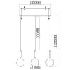 Подвесной светильник Moderli Scrumbel V6040-3P